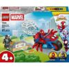 LEGO Marvel: Spidey pe motocicleta vs Rhino 11206, 4 ani+, 61 piese