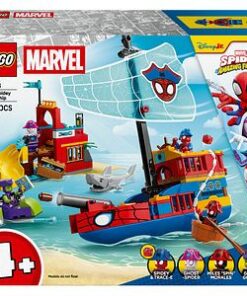 LEGO Marvel: Corabia de pirati a echipei lui Spidey 11208, 4 ani+, 201 piese
