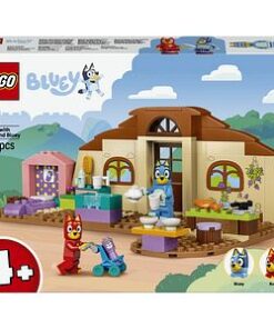 LEGO Bluey: La scoala cu Rusty si Blue 11221, 4 ani+, 106 piese