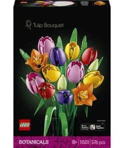 LEGO Botanicals: Buchet de lalele 11501, 18 ani+, 576 piese