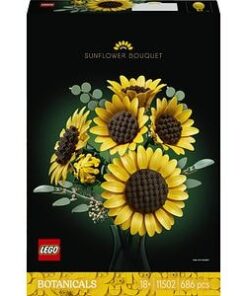 LEGO Botanicals: Buchet de florile-soarelui 11502, 18 ani+, 686 piese