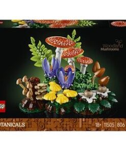 LEGO Botanicals: Ciuperci de padure 11505, 18 ani+, 806 piese