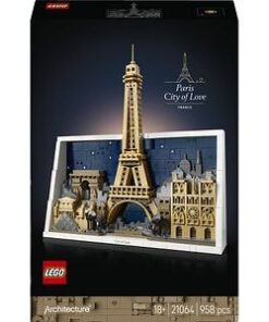 LEGO Architecture: Paris - Orasul iubirii 21064, 18 ani+, 958 piese