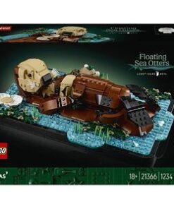 LEGO Ideas: Vidre plutind pe apa 21366, 18 ani+, 1234 piese
