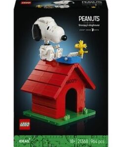 LEGO Ideas: Peanuts - Casuta lui Snoopy 21368, 18 ani+, 964 piese