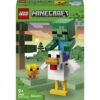 LEGO Minecraft: Jocheu de gaini 21582, 9 ani+, 344 piese