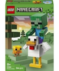 LEGO Minecraft: Jocheu de gaini 21582, 9 ani+, 344 piese