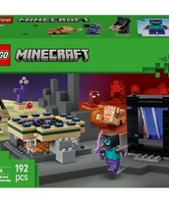 LEGO Minecraft: Calatorie prin portalurile Nether si End 21584, 7 ani+, 192 piese