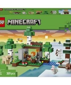 LEGO Minecraft: Prima aventura pe timp de noapte 21593, 8 ani+, 301 piese