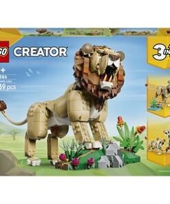 LEGO Creator 3in1: Animale salbatice - Leu maiestuos 31386, 9 ani+, 839 piese