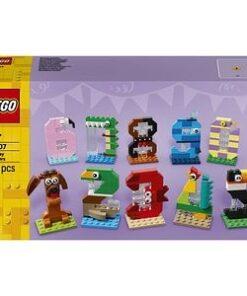 LEGO Iconic: Numere de zi de nastere 40807, 6 ani+, 281 piese