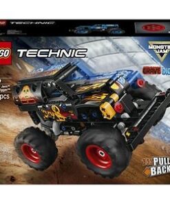 LEGO Technic: Monster Jam Grave Digger Foc si gheata 42219, 7 ani+, 263 piese