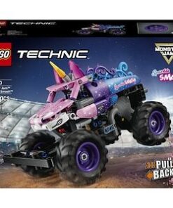LEGO Technic: Monster Jam Sparkle Smash cu motor cu arc 42220, 7 ani+, 243 piese