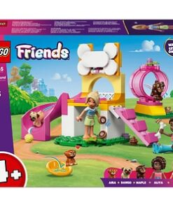 LEGO Friends: Loc de joaca pentru catelusi 42665, 4 ani+, 66 piese
