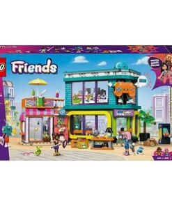 LEGO Friends: Magazin de benzi desenate si jocuri 42674, 9 ani+, 1005 piese