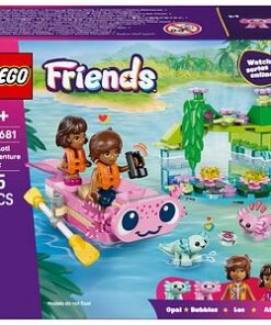 LEGO Friends: Barca-axolotl pentru aventuri 42681, ani+, 5 ani+, 95 piese