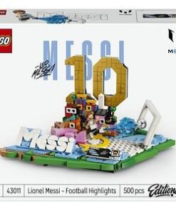 LEGO Editions: Lionel Messi Momente importante din fotbal 43011, 10 ani+, 500 piese