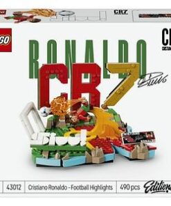 LEGO Editions: Cristiano Ronaldo Momente importante din fotbal 43012, 10 ani+, 490 piese