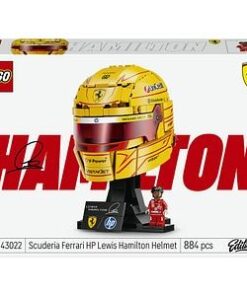 LEGO Editions: Casca lui Lewis Hamilton Scuderia Ferrari HP 43022, 14 ani+, 884 piese