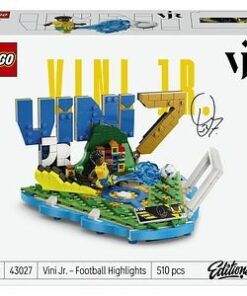 LEGO Editions: Vini Jr. Momente importante din fotbal 43027, 10 ani+, 510 piese