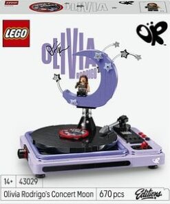 LEGO Editions: Music - Luna din concertele Oliviei Rodrigo 43029, 14 ani+, 670 piese