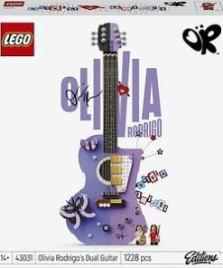 LEGO Editions: Music - Chitara bicolora a Oliviei Rodrigo 430310, 14 ani+, 1228 piese