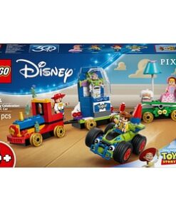 LEGO Disney: Pixar - Tren aniversar si masina RC din Toy Story 43264, 4 ani+, 206 piese