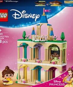 LEGO Disney Princess: Miniprintesele Belle si Tiana la castel 43291, 5 ani+, 358 piese