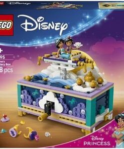 LEGO Disney Princess: Cutia cu bijuterii a lui Jasmine 43295, 6 ani+, 458 piese