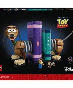 LEGO Disney: Pixar - Opritoare de carti Cainele Slinky din Povestea jucariilor 43301, 18 ani+, 1311 piese