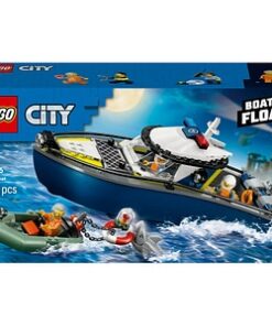LEGO City: Urmarire cu barca de politie 60456, 6 ani+, 264 piese