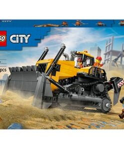 LEGO City: Buldozer galben 60466, 8 ani+, 682 piese