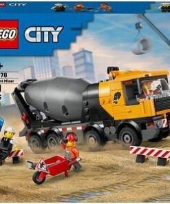 LEGO City: Autobetoniera 60478, 7 ani+, 371 piese
