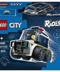 LEGO City: Vehicule - Camioneta de politie 60481, 5 ani+, 71 piese