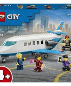 LEGO City: Avion cu reactie pentru pasageri 60492, 4 ani+, 118 piese
