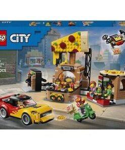 LEGO City: Experienta livrarii de pizza cu vehicule 60496, 6 ani+, 494 piese