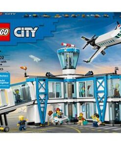 LEGO City: Aeroport cu avion 60502, 8 ani+, 887 piese