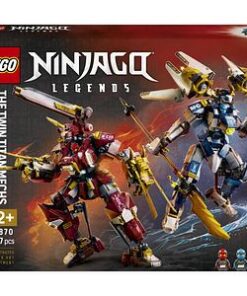 LEGO Ninjago: Robotii Titan gemeni 71870, 12 ani+, 1707 piese