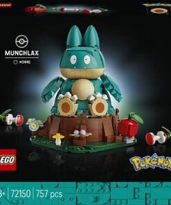 LEGO Pokemon: Munchlax 72150, 18 ani+, 757 piese
