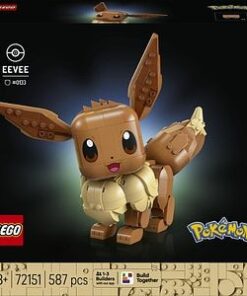 LEGO Pokemon: Eevee 72151, 18 ani+, 587 piese