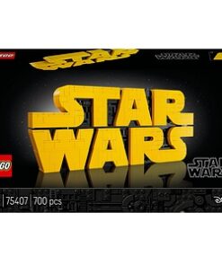 LEGO Star Wars: Logoul Star Wars din caramizi 75407, 12 ani+, 700 piese