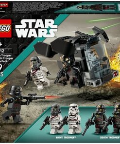 LEGO Star Wars: Pachet de lupta Soldati ai mortii si soldati ai noptii 75412, 6 ani+, 119 piese