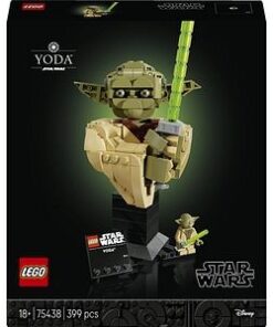 LEGO Star Wars: Bustul lui Yoda 75438, 18 ani+, 399 piese