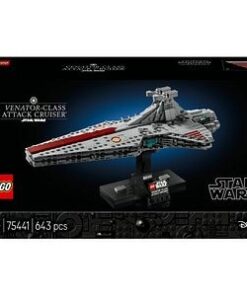 LEGO Star Wars: Crucisatorul de atac din clasa Venator 75441, 18 ani+, 643 piese