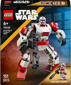 LEGO Star Wars: Robot soldat clona de soc 75448, 6 ani+, 151 piese