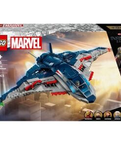 LEGO Marvel: Quinjet din Razbunatorii - Sub semnul lui Ultron 76325, 12 ani+, 1131 piese