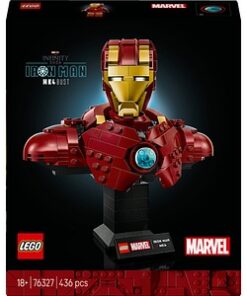 LEGO Marvel: Bust Iron Man MK4 76327, 18 ani+, 436 piese