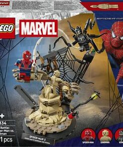 LEGO Marvel: Batalie memorabila - Omul Paianjen vs Sandman 76334, 9 ani+, 201 piese