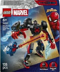 LEGO Marvel: Robotul lui Miles Morales vs Omul Paianjen 2099 76337, 6 ani+, 135 piese