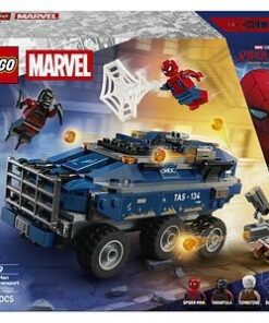 LEGO Marvel: Urmarire cu Omul Paianjen si masina inchisorii 76349, 8 ani+, 367 piese